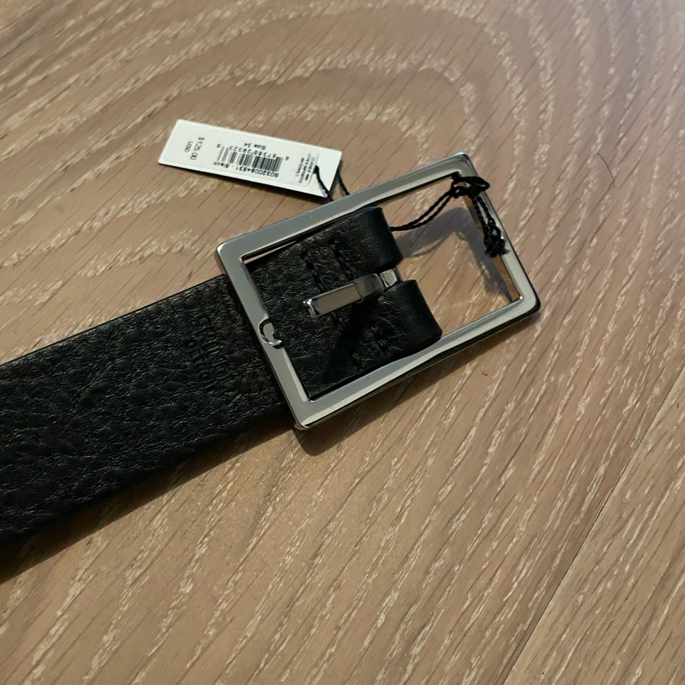 NWT Shinola Detroit Leather Belt sz 34